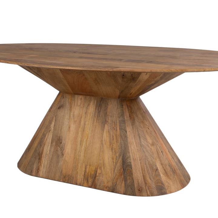 Esstisch aus Mindi-Holz, Braun, 200 x 100 x 76 cm #2 für den Großhandel von Ethan Chloe - GARPE GROUP - GARCIA PÉREZ Y CÍA S.L.