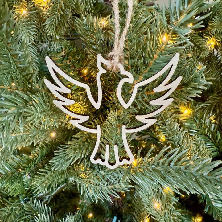 Phoenix Udsmykning i Træudskæring© af Aurora North Home™ for engroshandel hos Aurora North Home