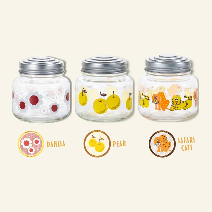 ADERIA - Wholesale Jar - ADERIA Retro | Mini Jar | 10 Pattern Options9