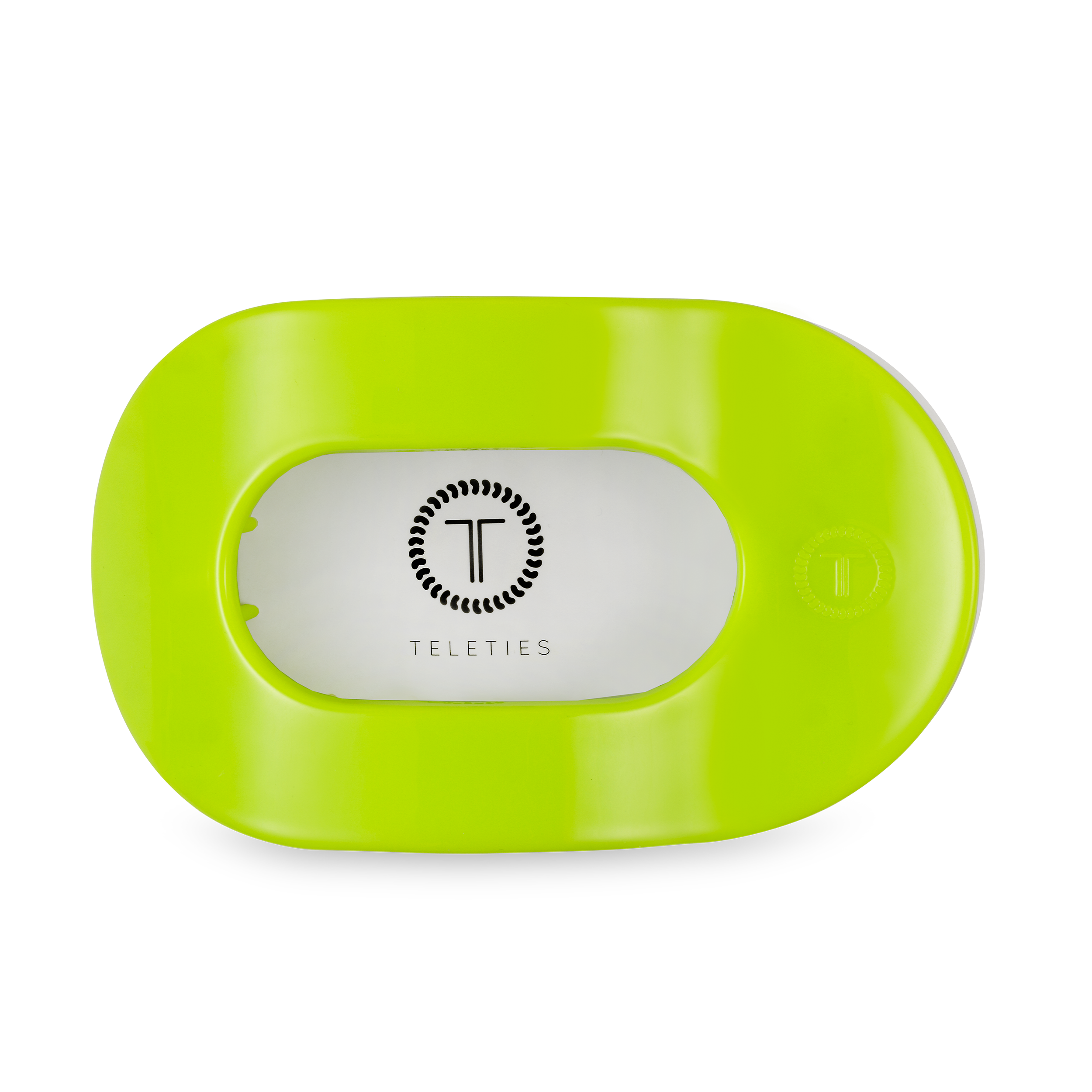 TELETIES - Wholesale Hair Clip - Women's - Flat Round Hair Clip | Large | Summer Brights1