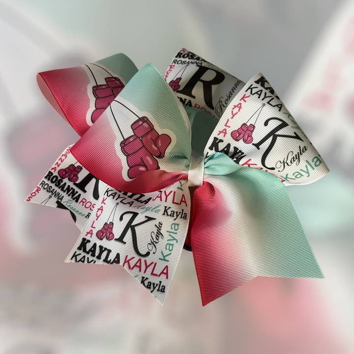 That Bow Shop Chick - Wholesale Hair Bow - Kids - Custom Name Design Cheer BowsÂ