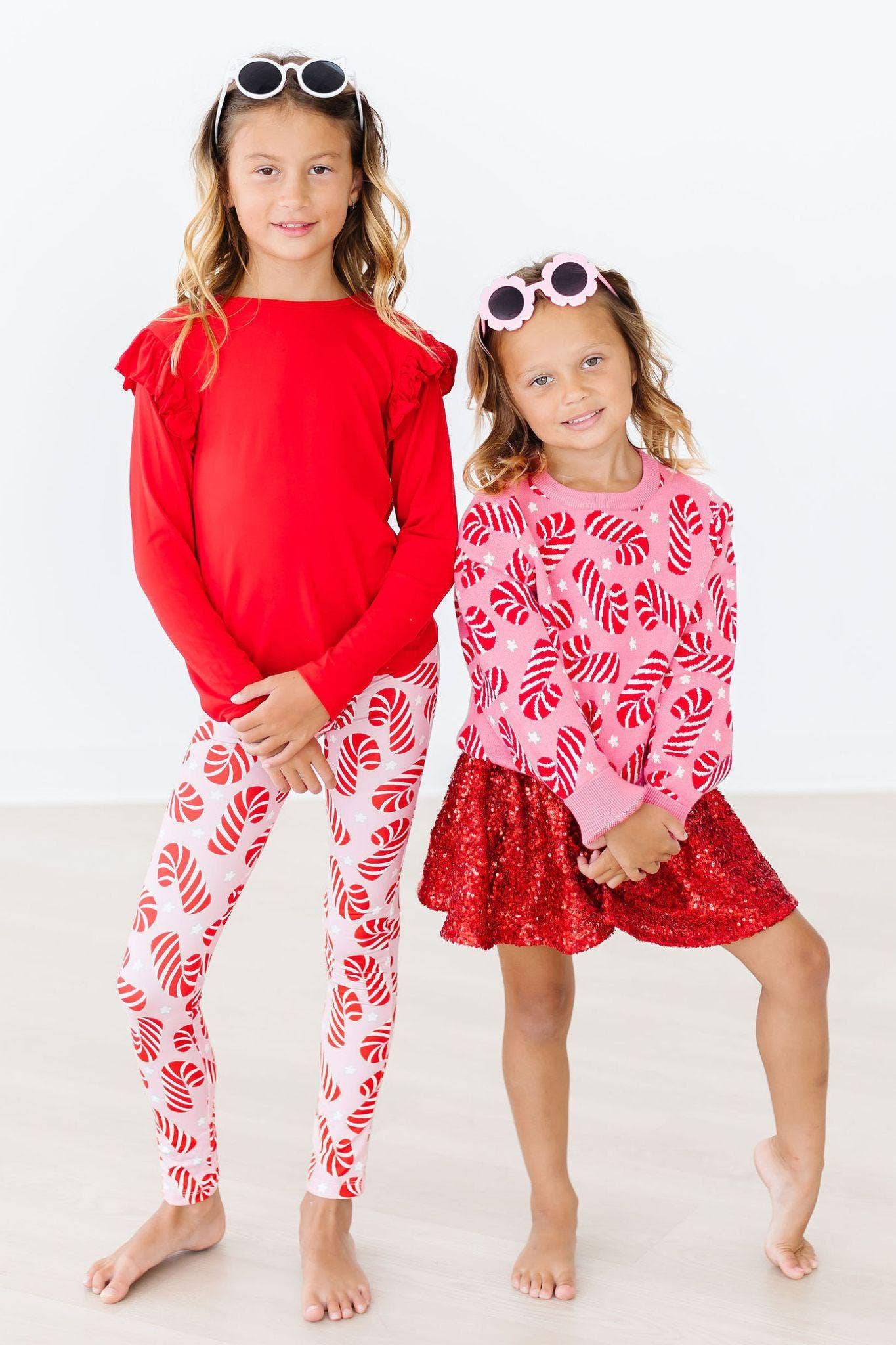 Mila & Rose - Wholesale Knit Sweater - Kids - Candy Canes Sweater1