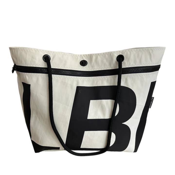 LBI One - Wholesale Tote Bag - Women's - Recycled Dacron Sailcloth Tote With LBI Lettering3