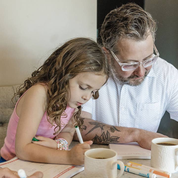 Sunshine & Agape - Wholesale Journal/Diary - Adult Family Gratitude Journal - Disco Cowgirl Line 9