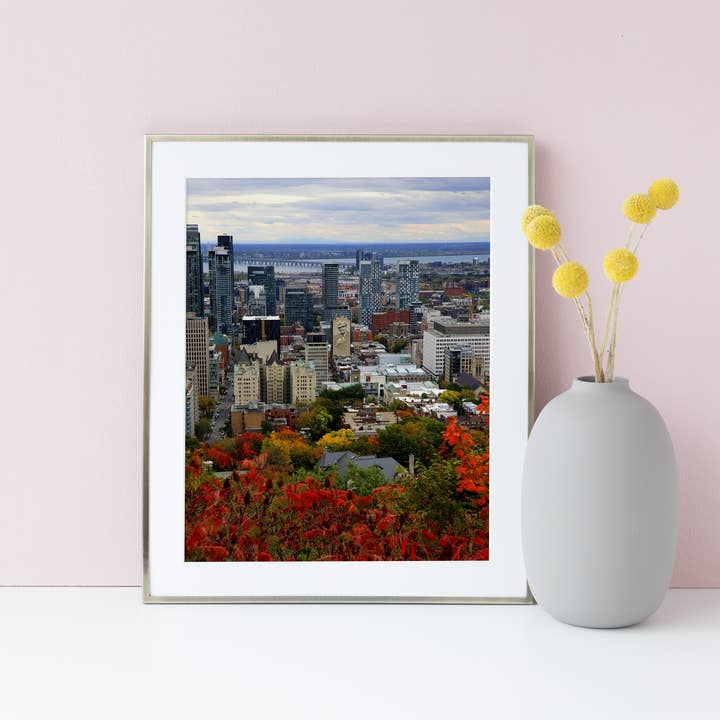 Veni Etiam Photography - Wholesale Art Print - Leonard Cohen Montreal Cityscape Art Print2