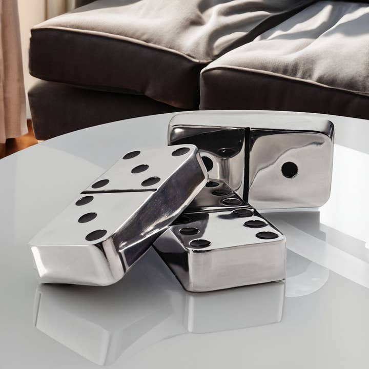 Modern Day Accents - Wholesale Decorative Tabletop Object - Domino Decorative Dominoes - Set of 34