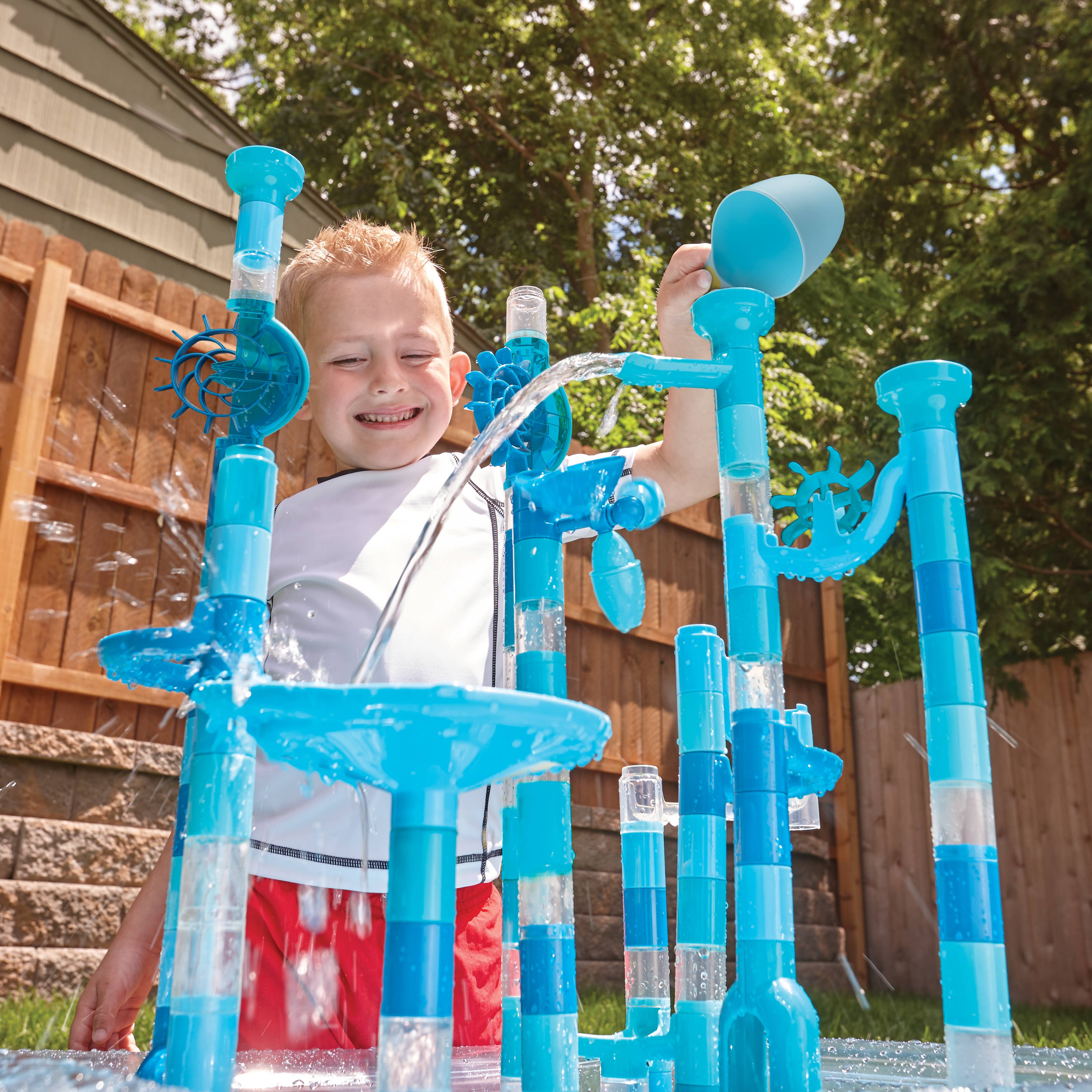 MindWare & Peaceable Kingdom - Wholesale Building Set - Kids - Aqua Maze Twist1