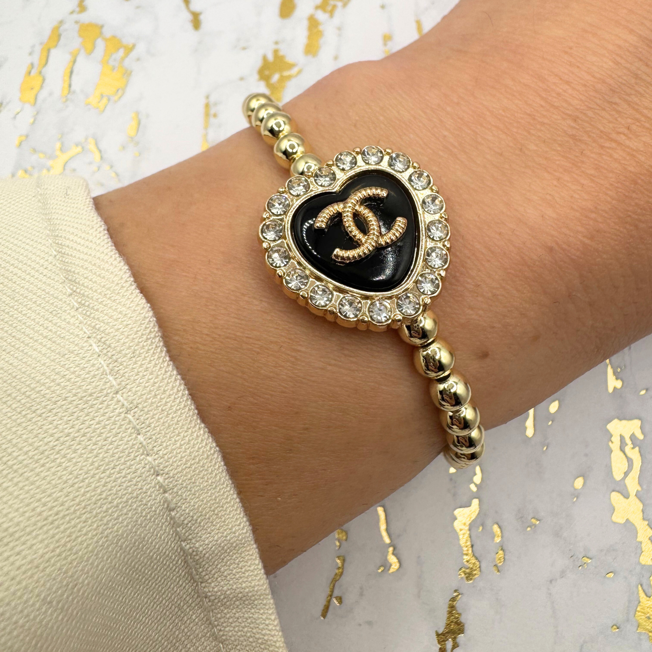 Golden Girl Jewelry - Vente Bracelet de perles - Bracelet à perles 5 mm en or rempli 14K1