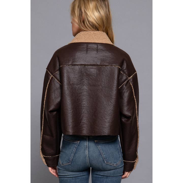 HiteJeans - Wholesale Jacket - Women's - FAUX LEATHER FUR JACKET14