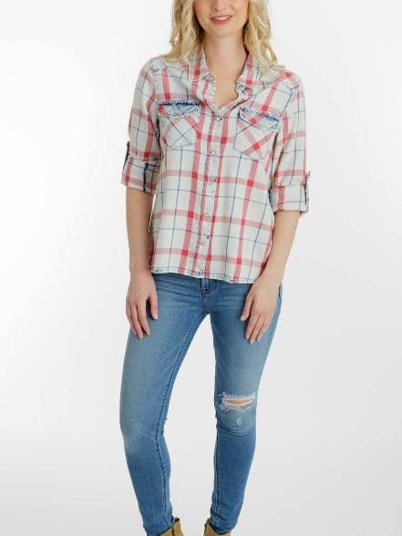 Plaid Skjorte for engroshandel hos Given Kale