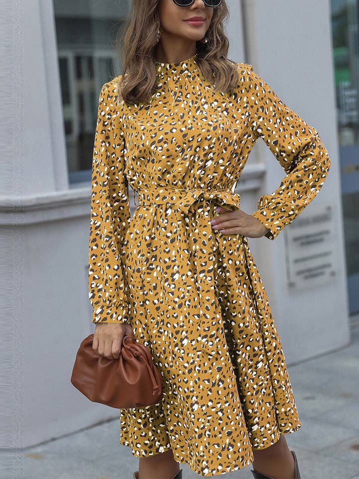 Lily Clothing - Wholesale Dress - Women's - TEMPERAMENT DESIGN SENSE OF MID-STYLE DRESS16