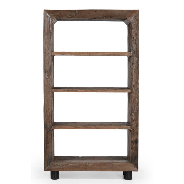BIDKhome - Wholesale Bookcase - Wood Bookshelf 4 Tier H 71" & L 39.5"
