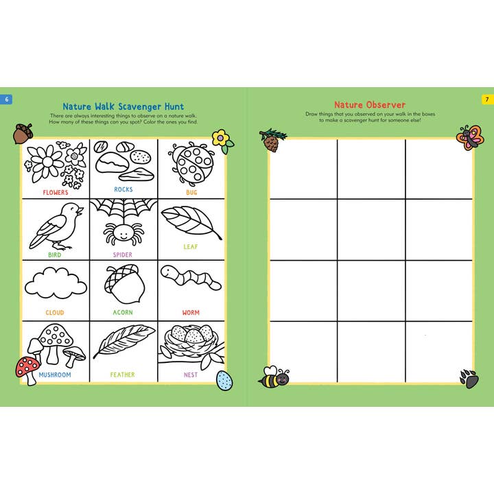Peter Pauper Press - Wholesale Coloring & Activity Book - Kids & Baby - The Nature Explorer's Activity Book2