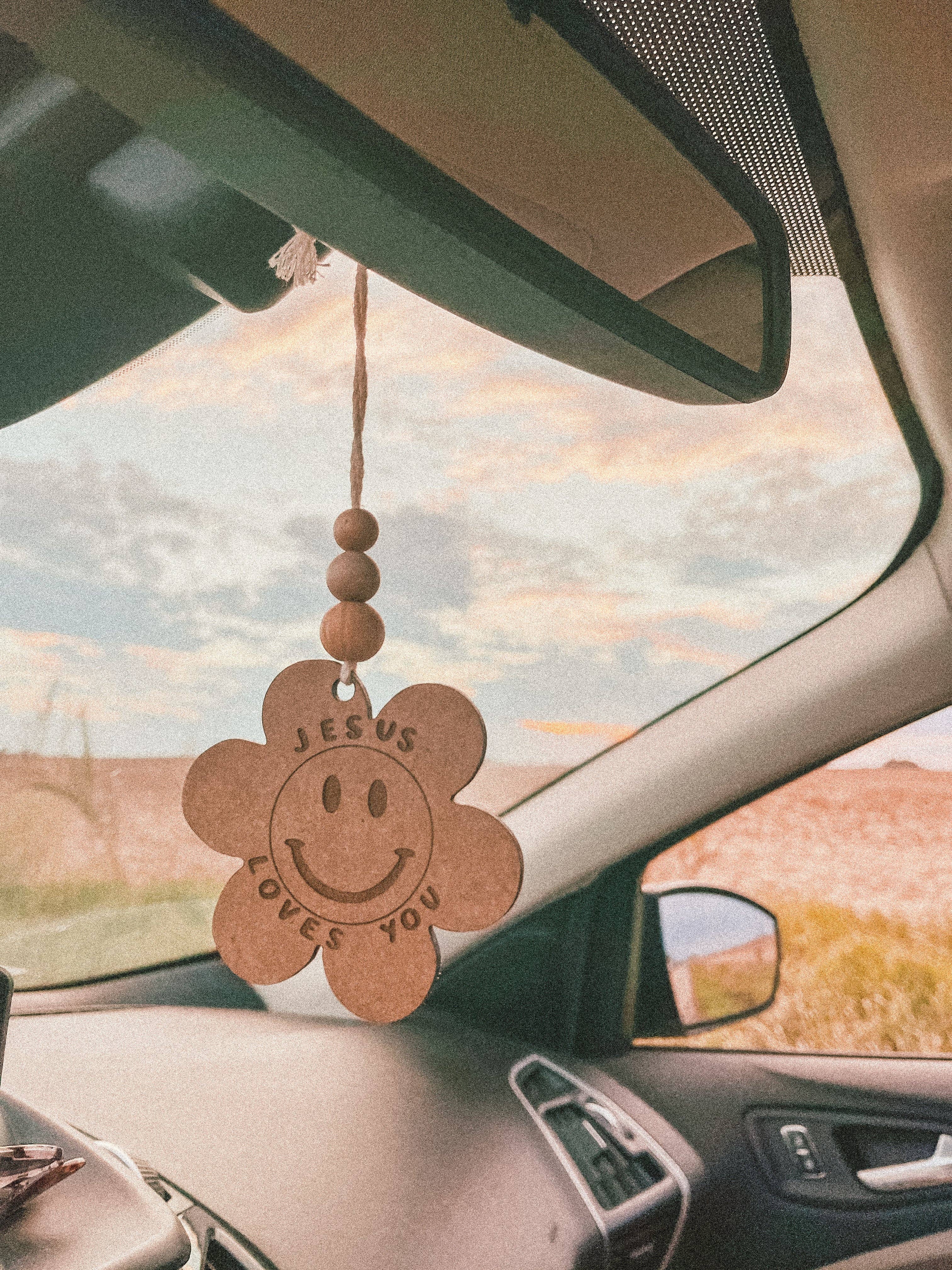 Written by Maria - Wholesale Car Decorative Charm - Unisex - 'Jesus Loves You' Car Charm1