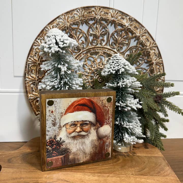 The Broken Board - Wholesale Wall Sign - Santa, Tiered Tray, Christmas, Christmas memories7