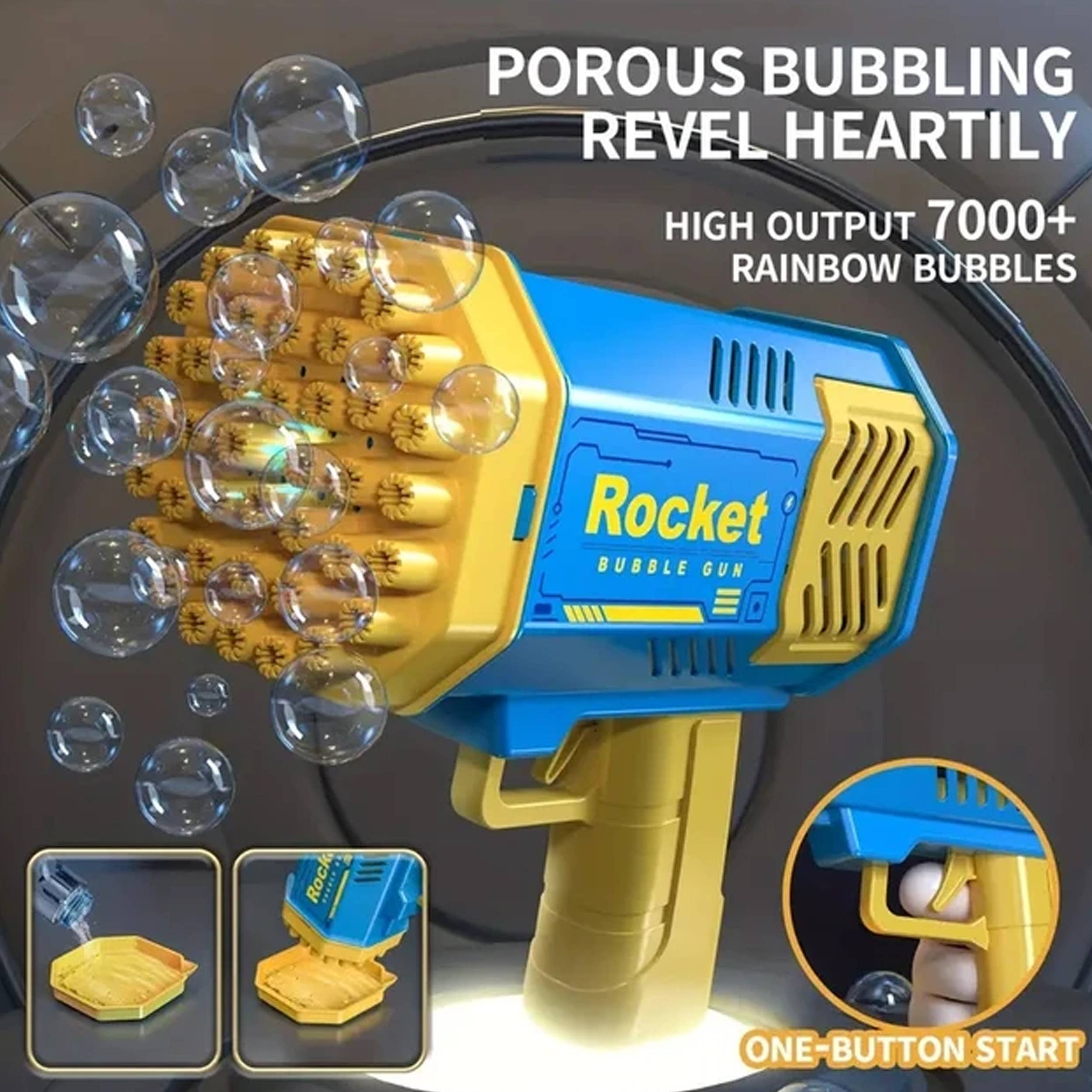 Toyarina - Wholesale Bubble Wand - Kids - Light-Up Bubble Toy Assorted – Back to School Fun1