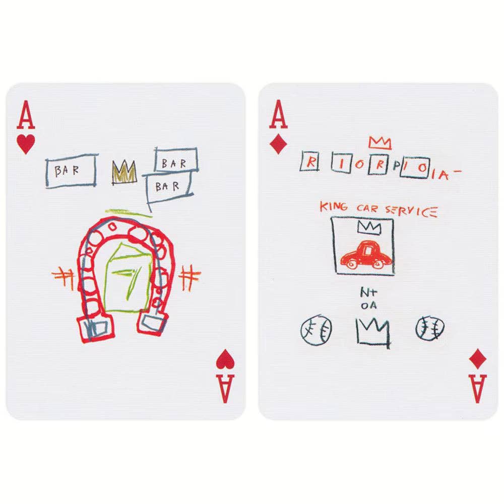 Cardshouse - Wholesale Playing Cards - Bicycle Artist Series Jean-Michel Basquiat Cards Set R/B3