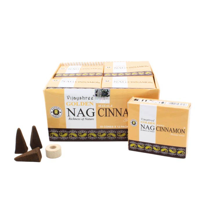 Golden Nag Cinnamon Cones for wholesale by Green Tree