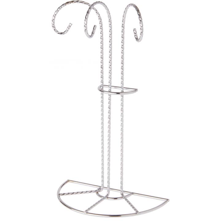 Bard's Ornamentständer mit 3 Armen, 11,25 Zoll H x 6,75 Zoll B x 3,75 Zoll T für den Großhandel von Bard's