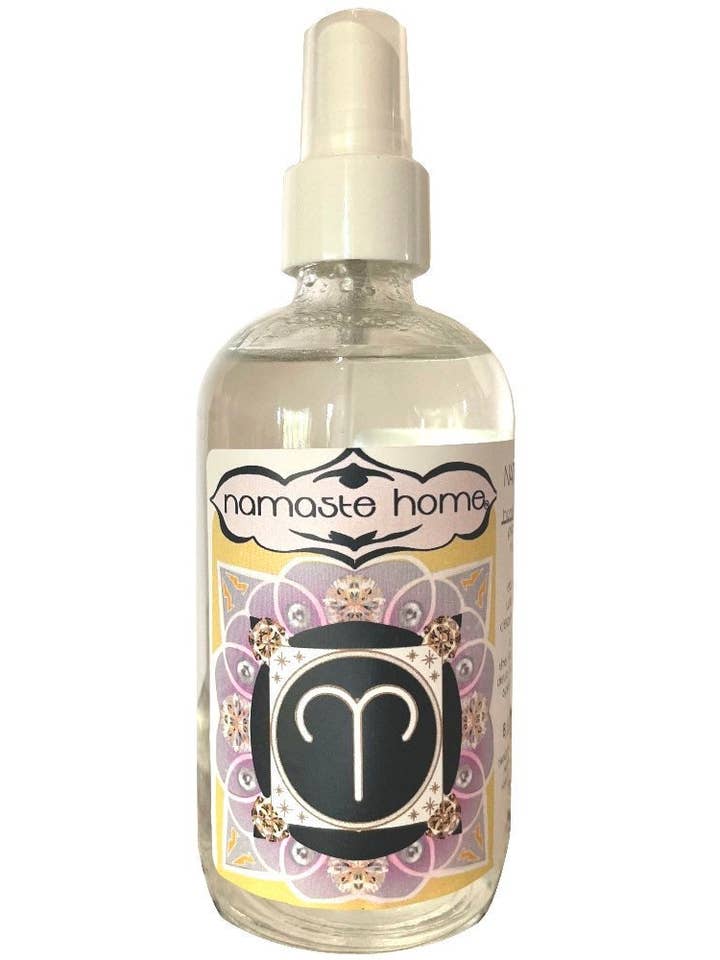 Spray Aromaterapico Ariete, Fragranza a Base di Piante, Spray Purificante Energetico Ispirato allo Zodiaco di Namaste Home per la vendita all'ingrosso da parte di Namaste Home