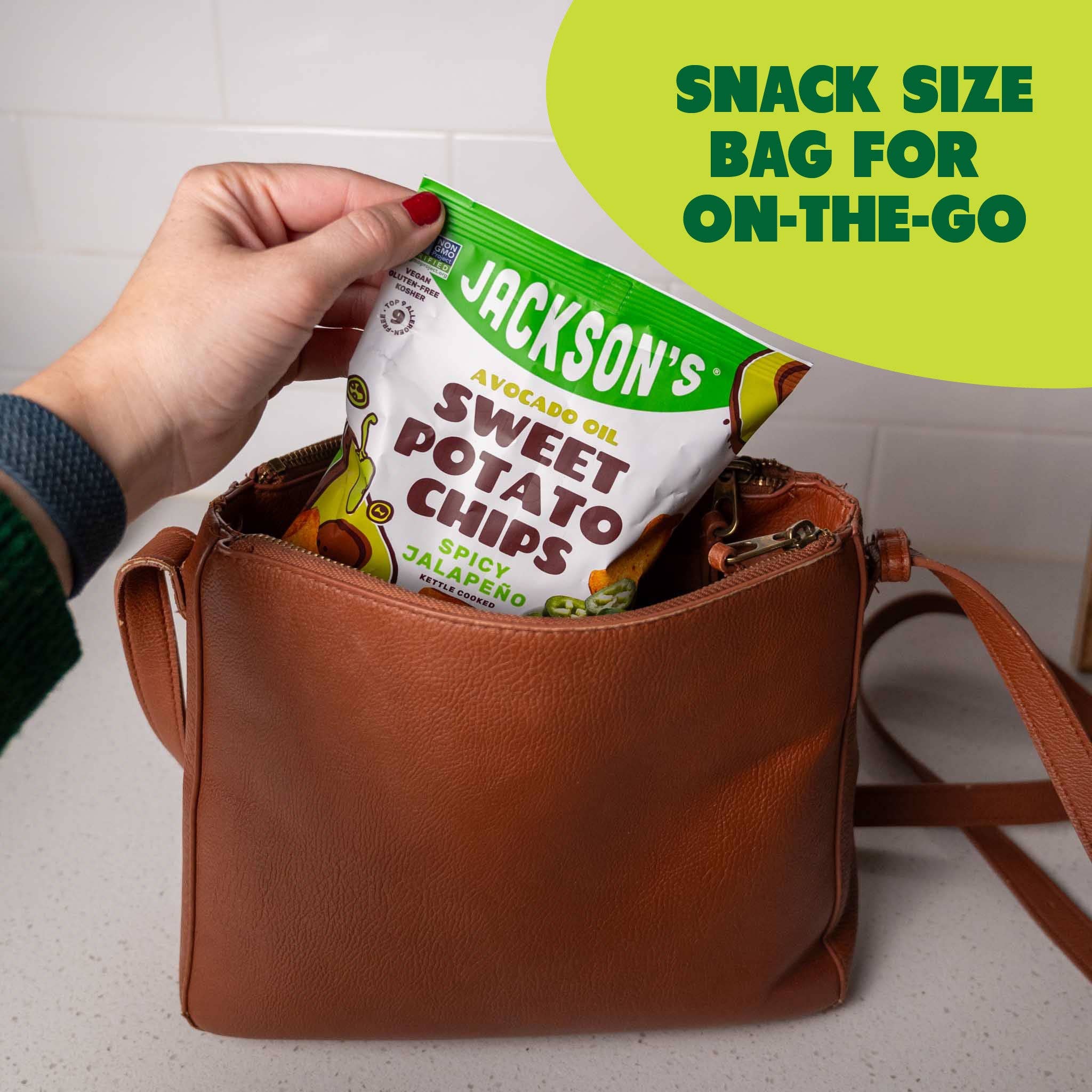 Jackson's - Wholesale Chips - Variety Pack Sweet Potato Chips in Avocado Oil 1oz (Pack of 30)4