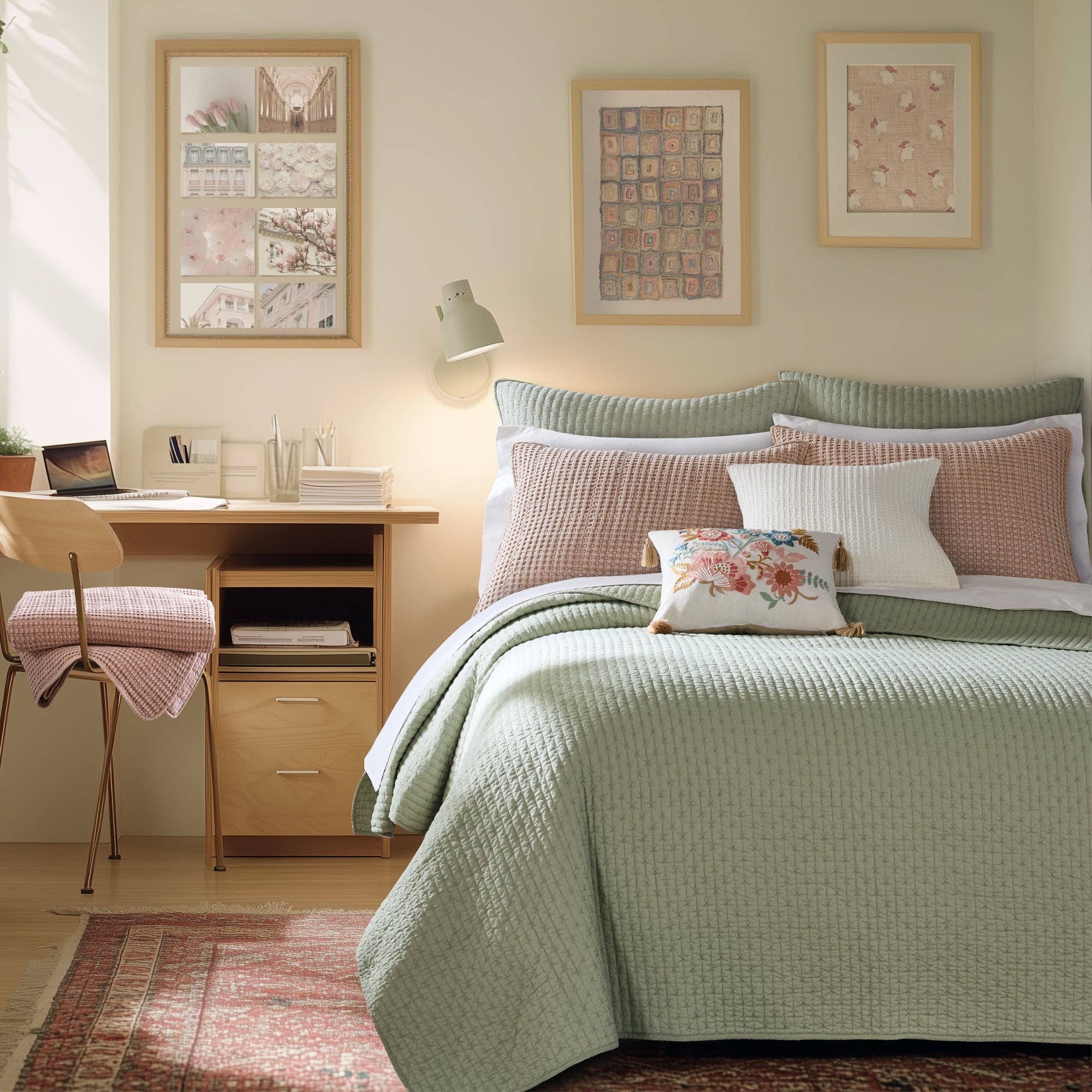 Levtex Home - Vente Parure de lit - Ensemble de couette en point de croix89