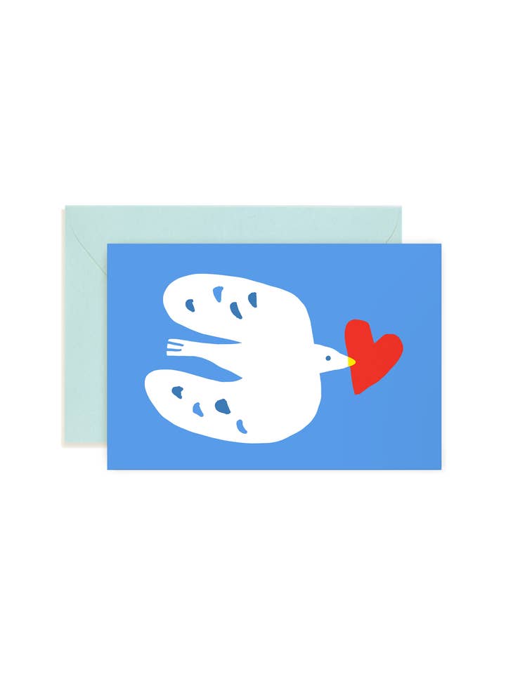 Heart Delivery- Mini Note for wholesale by Karen Schipper