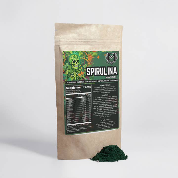 Mass Cast, LLC - Wholesale Protein/Superfood Powder - Organic Spirulina Powder by Project M