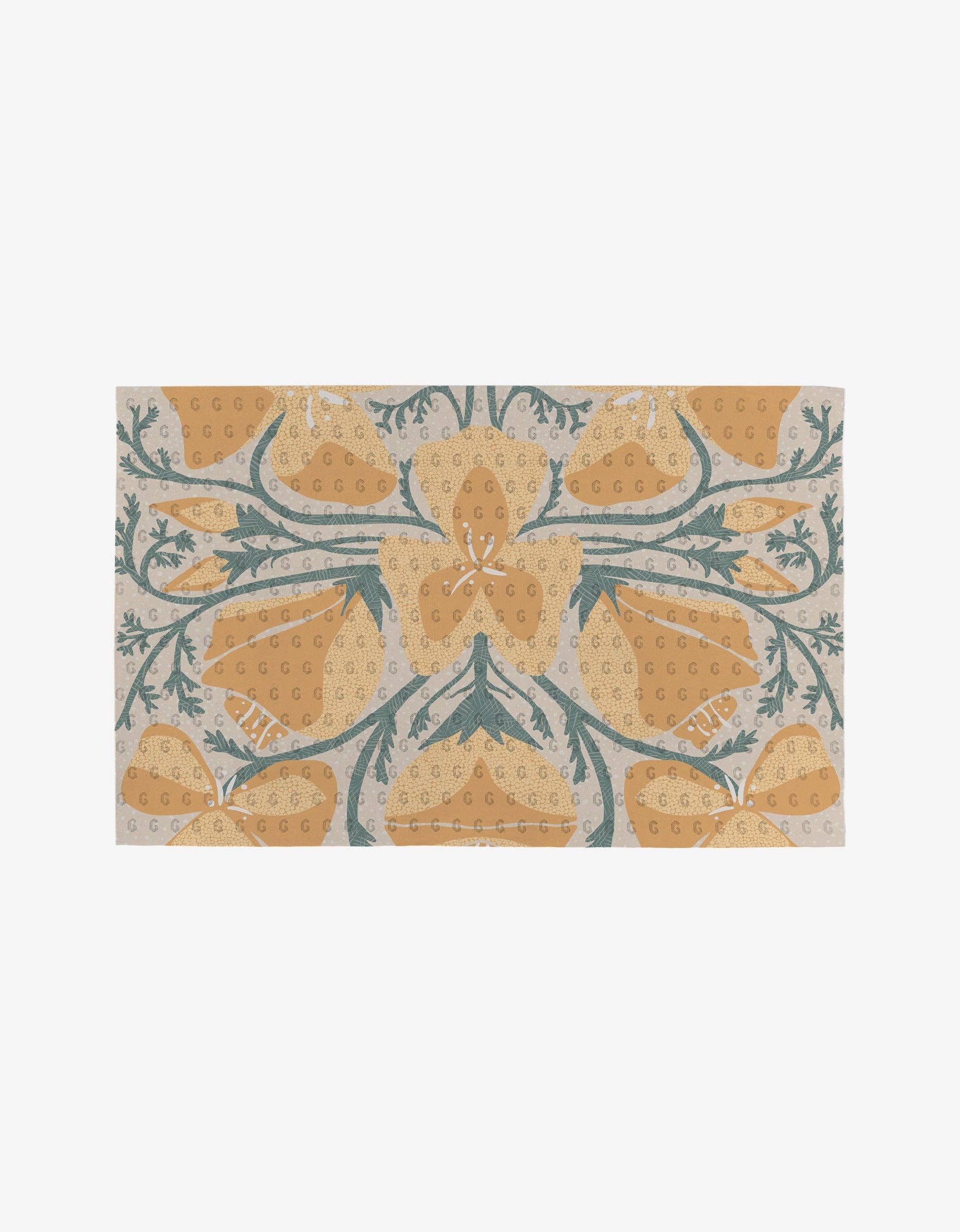 Geometry - Wholesale Dishcloth - State Flowers5