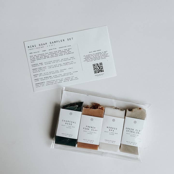 Agha Studio - Wholesale Bar Soap - Mini Soap Sampler Set1