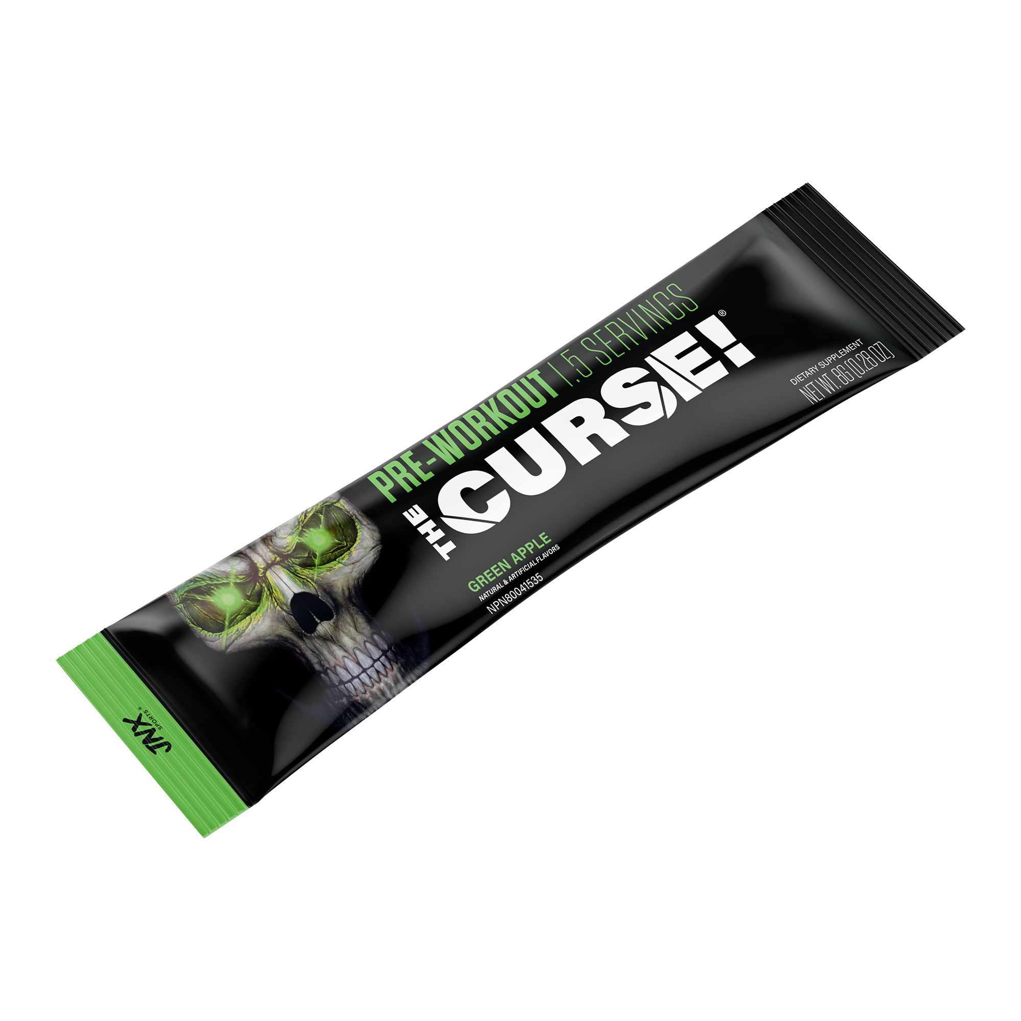 JNX Sports - Wholesale Oral Supplement/Vitamin - JNX Sports® The Curse Pre Workout Powder Single-Serve Stick7