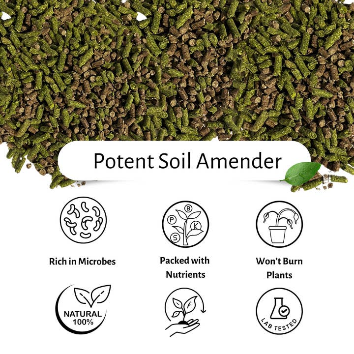 Happy Bunny Farms – wholesale Fertiliser – Root n' Rise Fertilizer and Soil Conditioner Pellets, 3-2-2 2