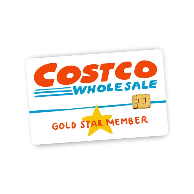 Let's Get This Thread - Wholesale Sticker - Costco Gold Star Member Credit Card Skin (Decal)