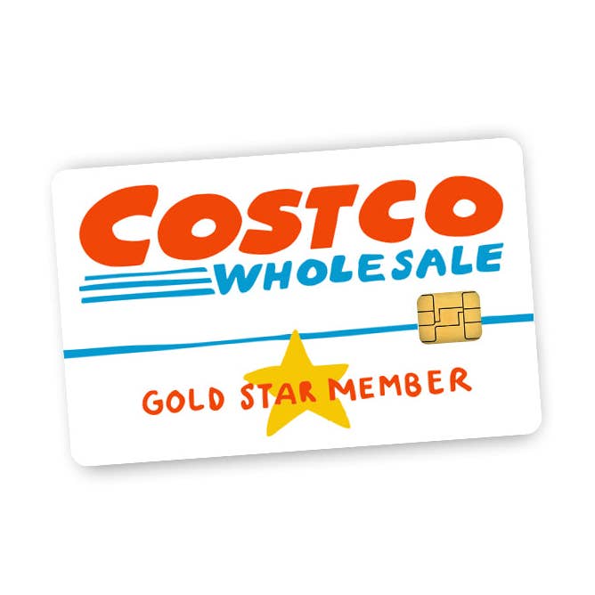Let's Get This Thread - Wholesale Sticker - Costco Gold Star Member Credit Card Skin (Decal)0