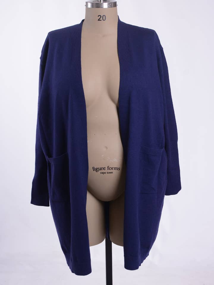 Zacht gebreid vest met lange mouwen - CT1 voor wholesale door Jeld Wholesale