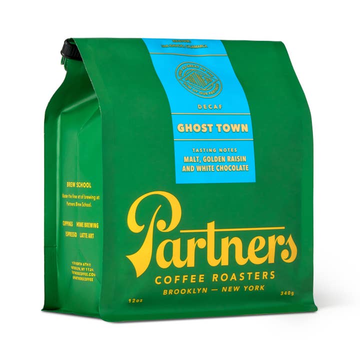 Partners Coffee Roasters - Wholesale Coffee Beans - Peru - Ghost Town - Decaf Whole Bean Coffee - 12oz1