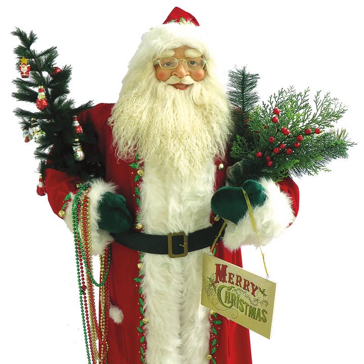 Santa’s Workshop Inc. - Wholesale Christmas Decoration - 60" Merry Christmas Claus0