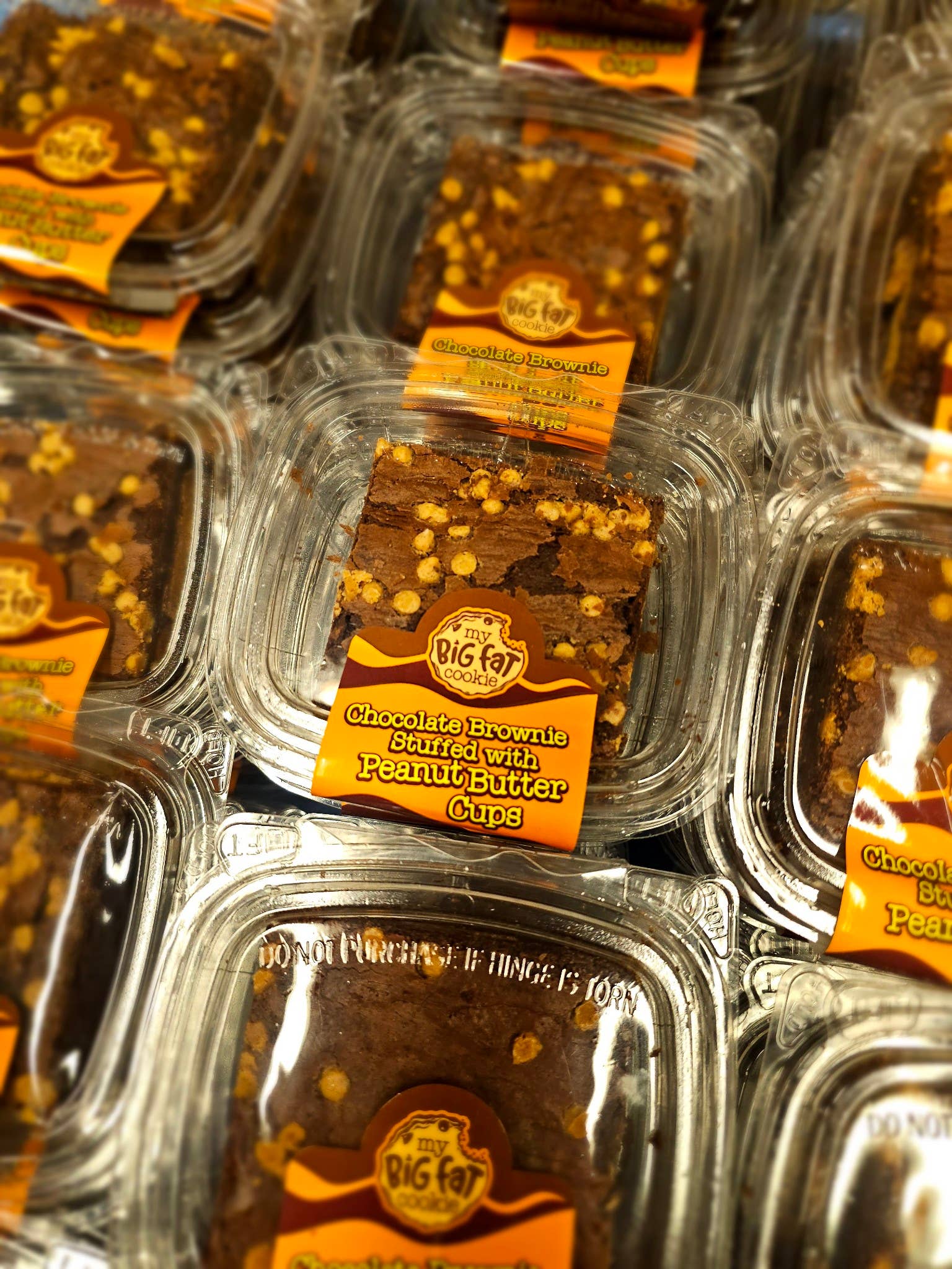 My Big Fat Cookie – Engroshandel Brownie – Brownie: Fyldt Peanut Butter Cup1