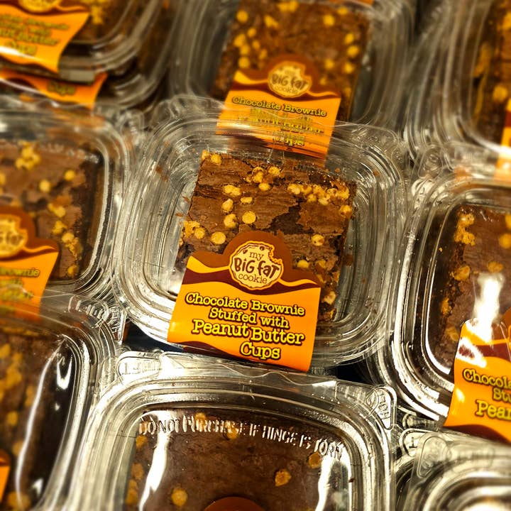 My Big Fat Cookie – Engroshandel Brownie – Brownie: Fyldt Peanut Butter Cup1