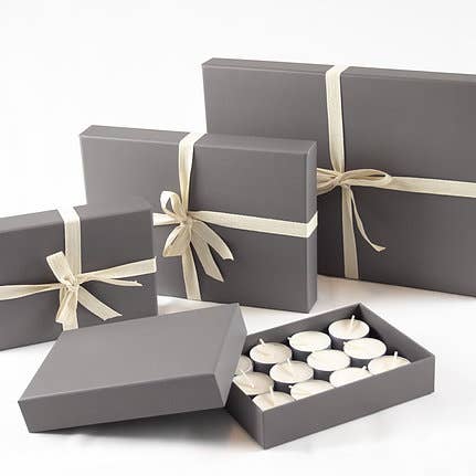 NAKEnDLE - Venta al por mayor Velas pequeñas - Velas de té de coco y colza sin perfume de cera de colza, 40 piezas