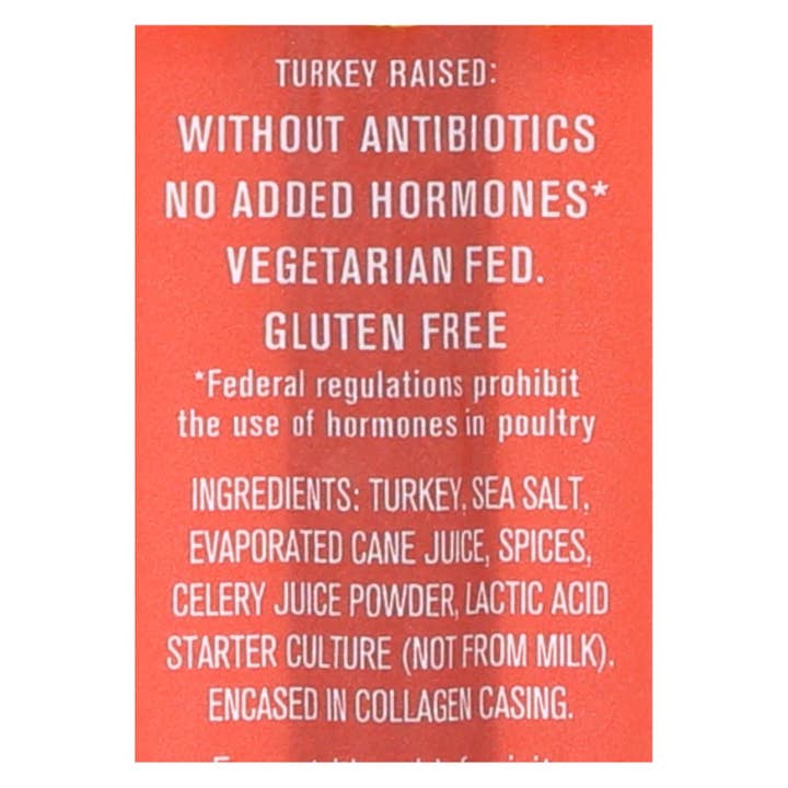 Ware Spark - Wholesale Jerky - Vermont Smoke And Cure Realsticks - Turkey Pepperoni - 1 Oz - Case Of 242