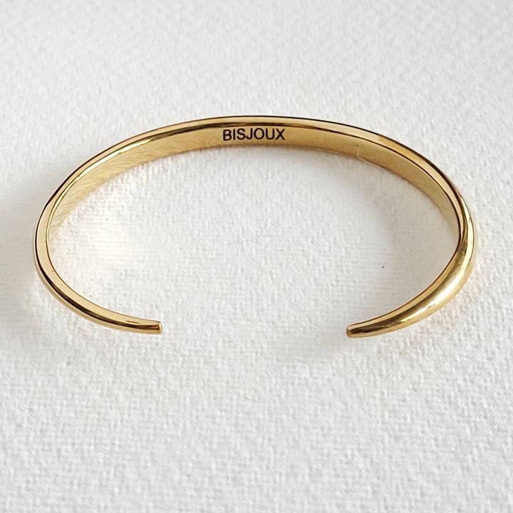 Bisjoux - Wholesale Cuff Bracelet - Brass Palmlet cuff palm cuff bangle bracelet1