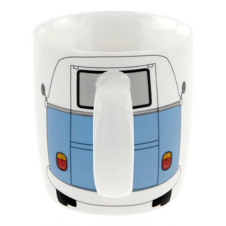 VW Collection by BRISA - Wholesale Coffee Mug - VW T1 Bus Coffee Mug 370ml - Blue
