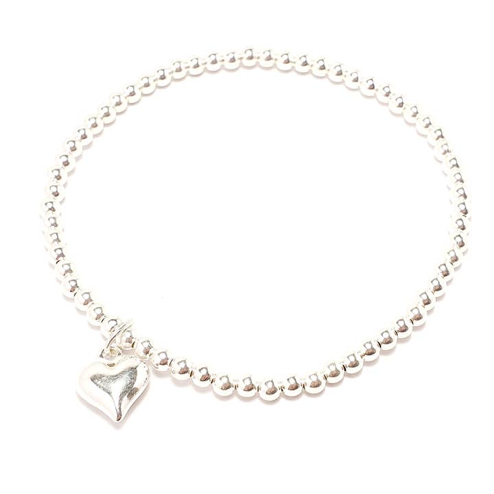 Sterling silver heart bracelet for wholesale by Sophie-May Designs