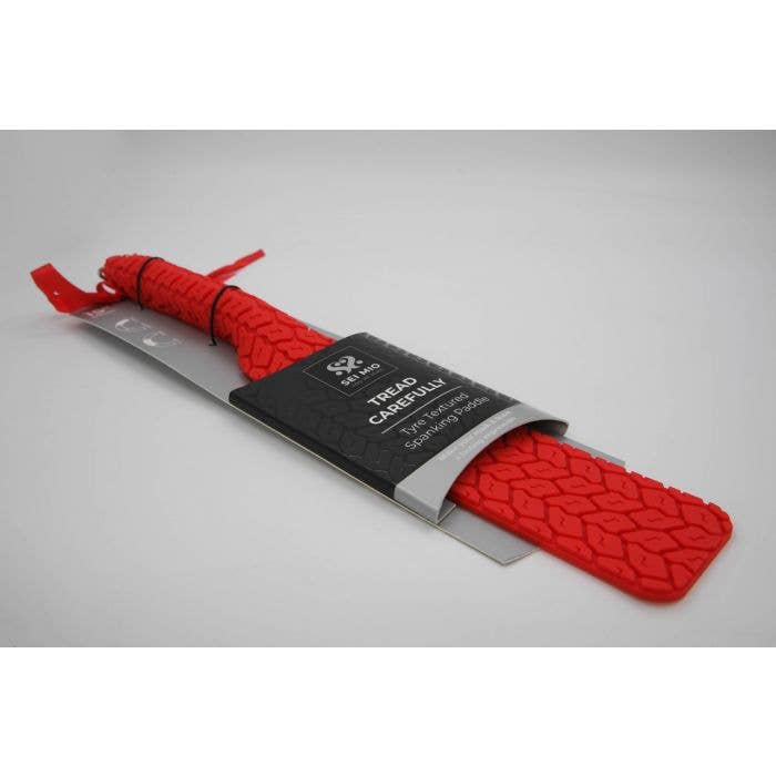Creative Conceptions LLC - Wholesale Sex Toy - SEI MIO - Tyre Paddle - Red2