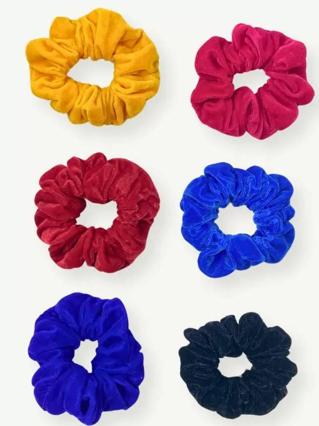 Velvet Scrunchie for wholesale by Ganesh Himal Trading