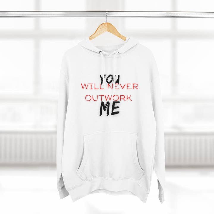 OUTWORK EVERYONE Premium Pullover Hoodie for wholesale by King Killers