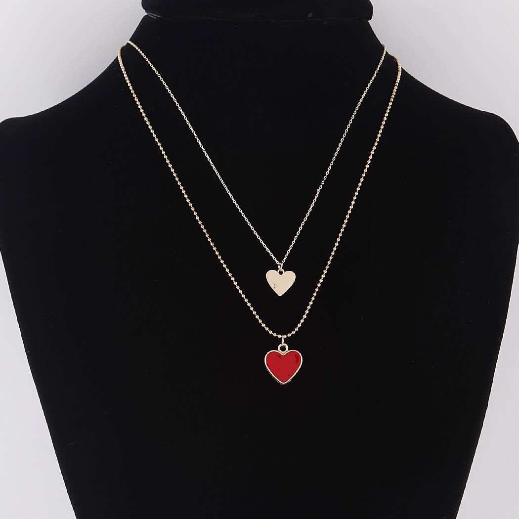 ☆Hei☆ twin heart necklace HE23SPNSG158XXFR Amazon.com: UJIMS Twins Interlocking Hearts Necklace - Twins