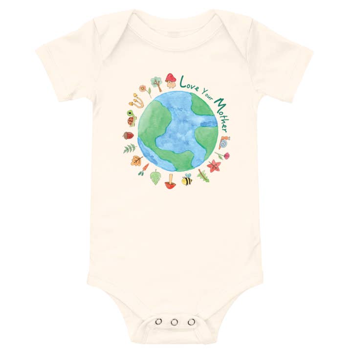 Love Your Mother Onesie for wholesale by Peach & Bear