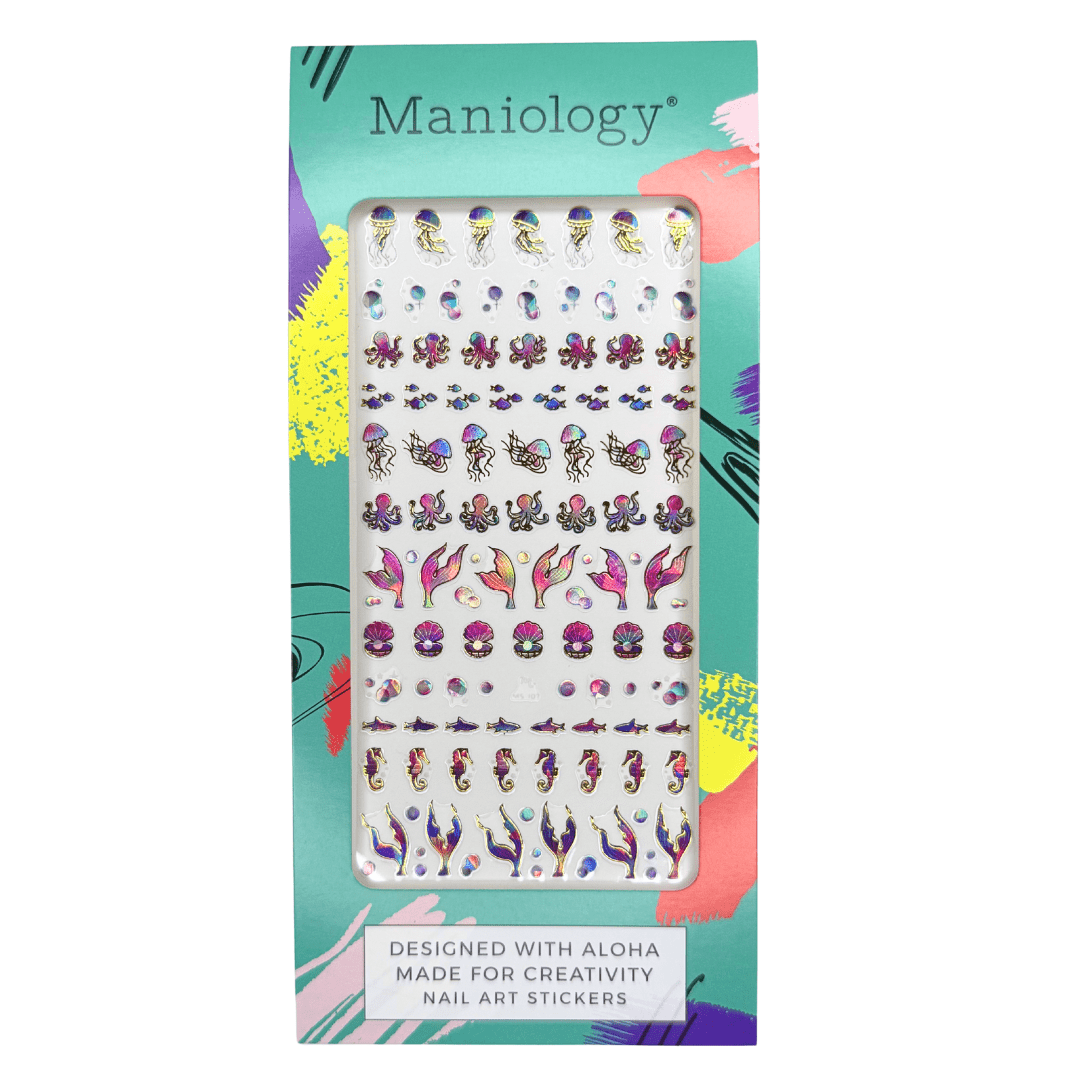 Maniology - Wholesale Nail Art/Decal - Fin & Friends (MS-107) - Nail Art Sticker5